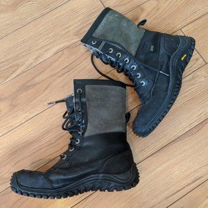 Ugg Butte black gray waterproof boots